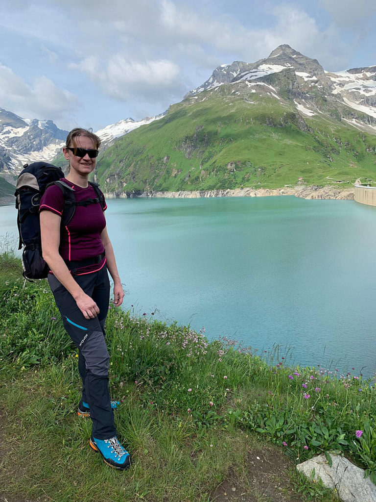 Noch fast ganz unten auf Höhe des Stausees - Foto: Andrea Gabriele